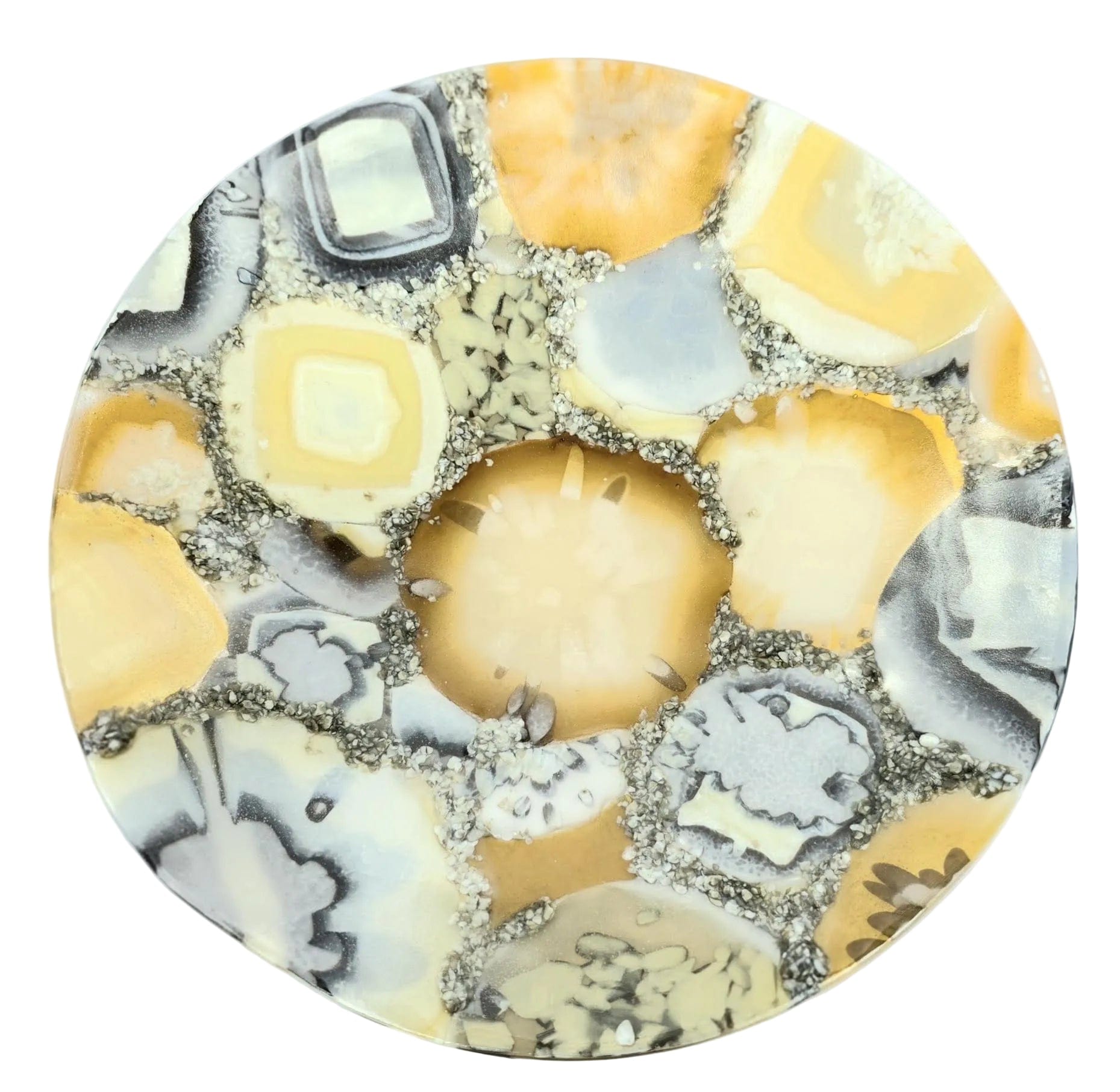 GLASSROOM Glass Class Agate Stone Inspired 11" Bowl - Guided Workshop (2-day)