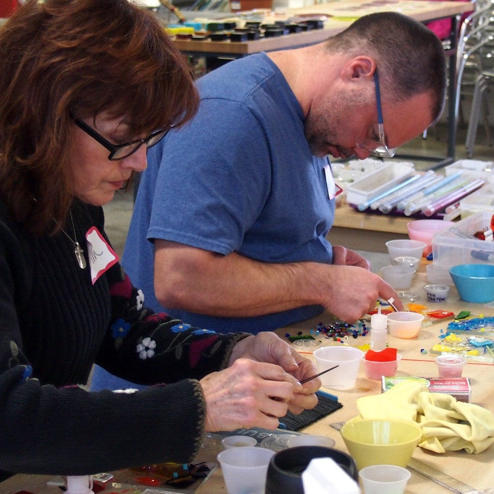 GLASSROOM Glass Class Intro to Kilnformed Glass Part 1 - Guided Workshop (1-day)