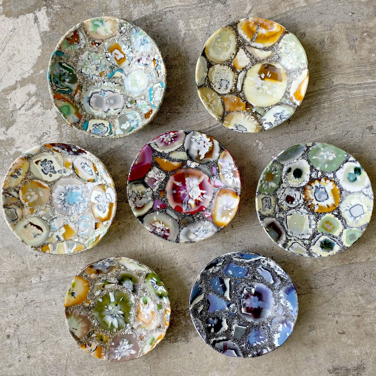 GLASSROOM Glass Class Agate Stone Inspired Bowl - Guided Workshop (2-day)