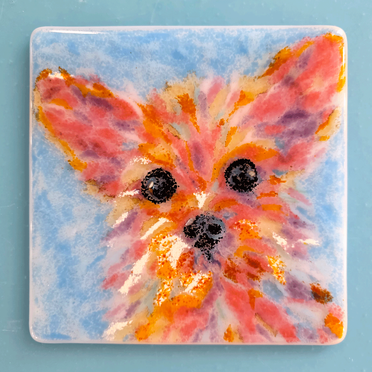 GLASSROOM Glass Class Frit Painting: Pet Portrait - Guided Workshop (2-day)