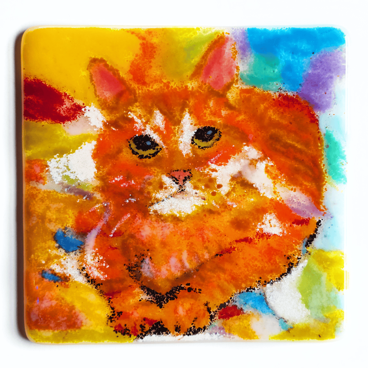 GLASSROOM Glass Class Frit Painting: Pet Portrait - Guided Workshop (2-day)