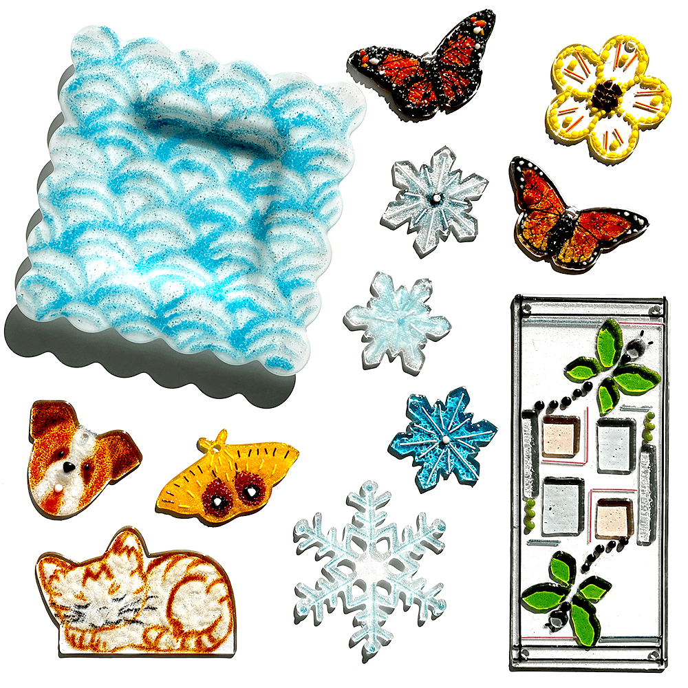 GLASSROOM Glass Class January Glassroom Time, Pick From Over 25+ Projects!