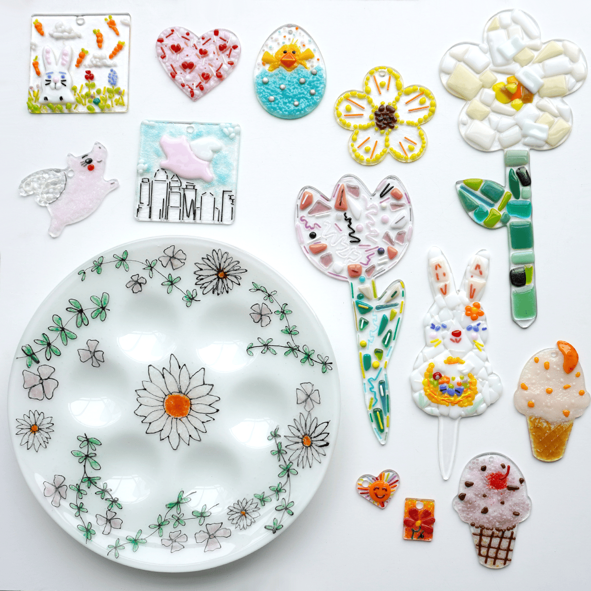 GLASSROOM Glass Class April Glassroom Time, Pick From Over 25+ Projects!