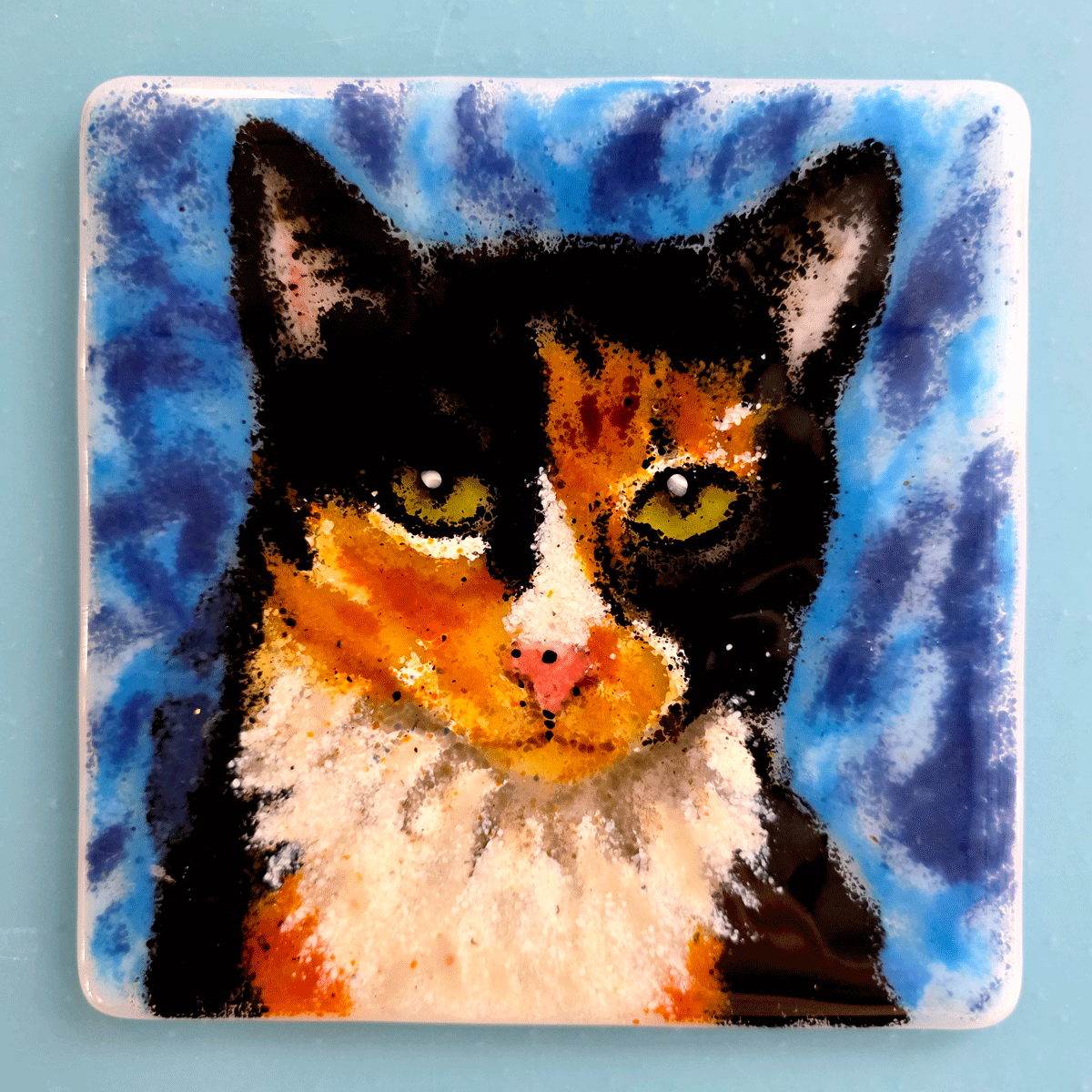 GLASSROOM Glass Class Frit Painting: Pet Portrait - Guided Workshop (2-day)