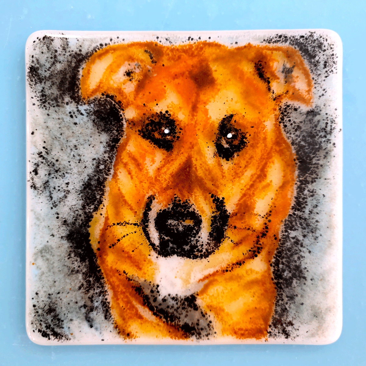 GLASSROOM Glass Class Frit Painting: Pet Portrait - Guided Workshop (2-day)