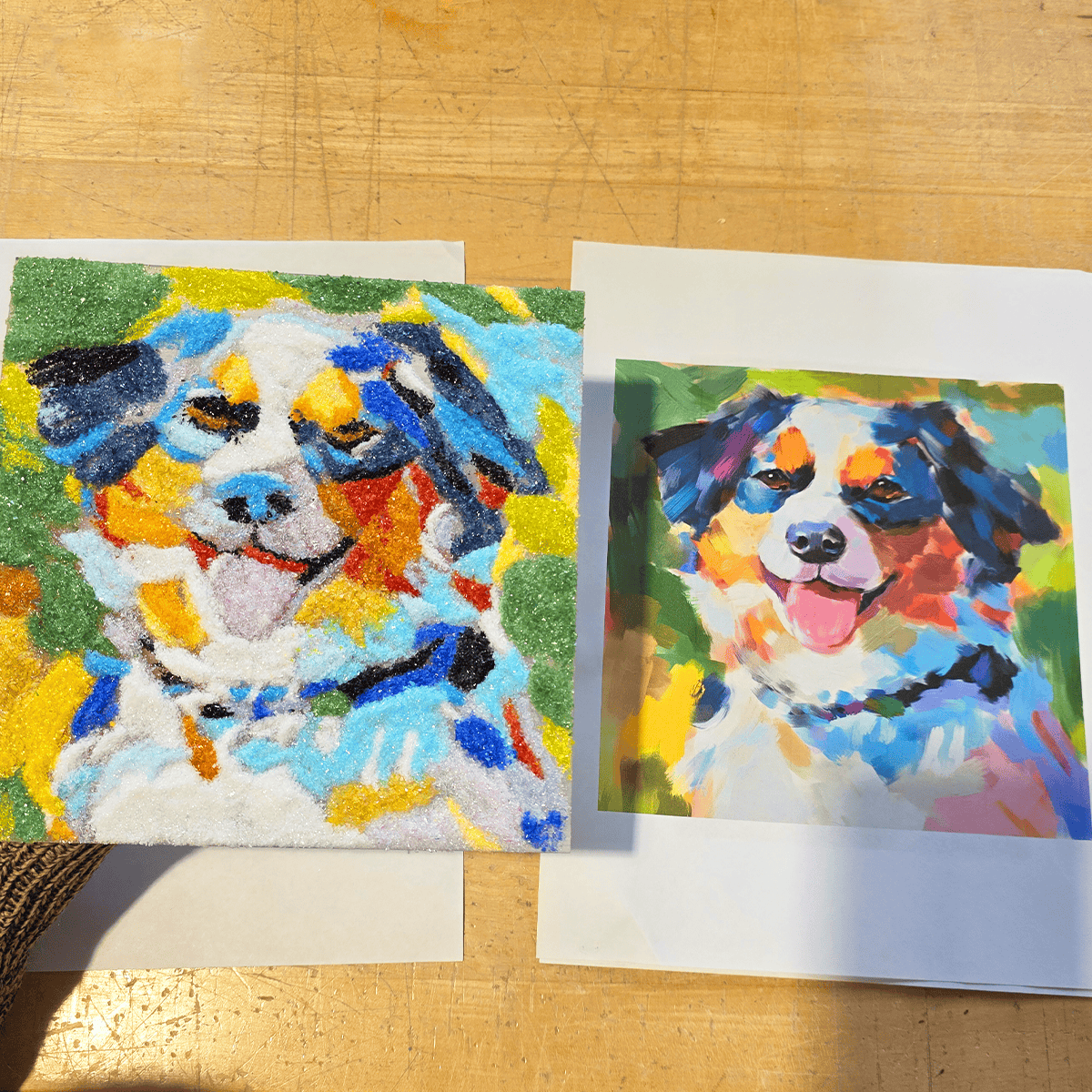 GLASSROOM Glass Class Frit Painting: Pet Portrait - Guided Workshop (2-day)