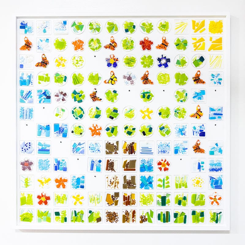 GLASSROOM Large Community Frame Kit - displays 144 suncatchers Community Frames