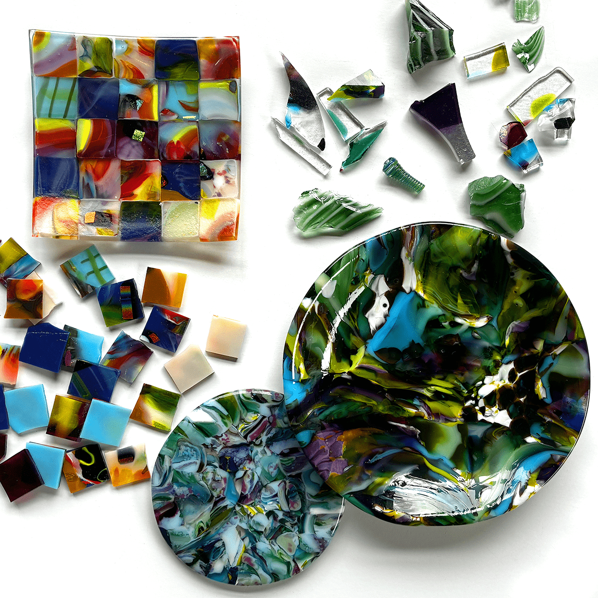 GLASSROOM Glass Class Kiln Conversations: Smart Scrap - Glass Lab (1-day)