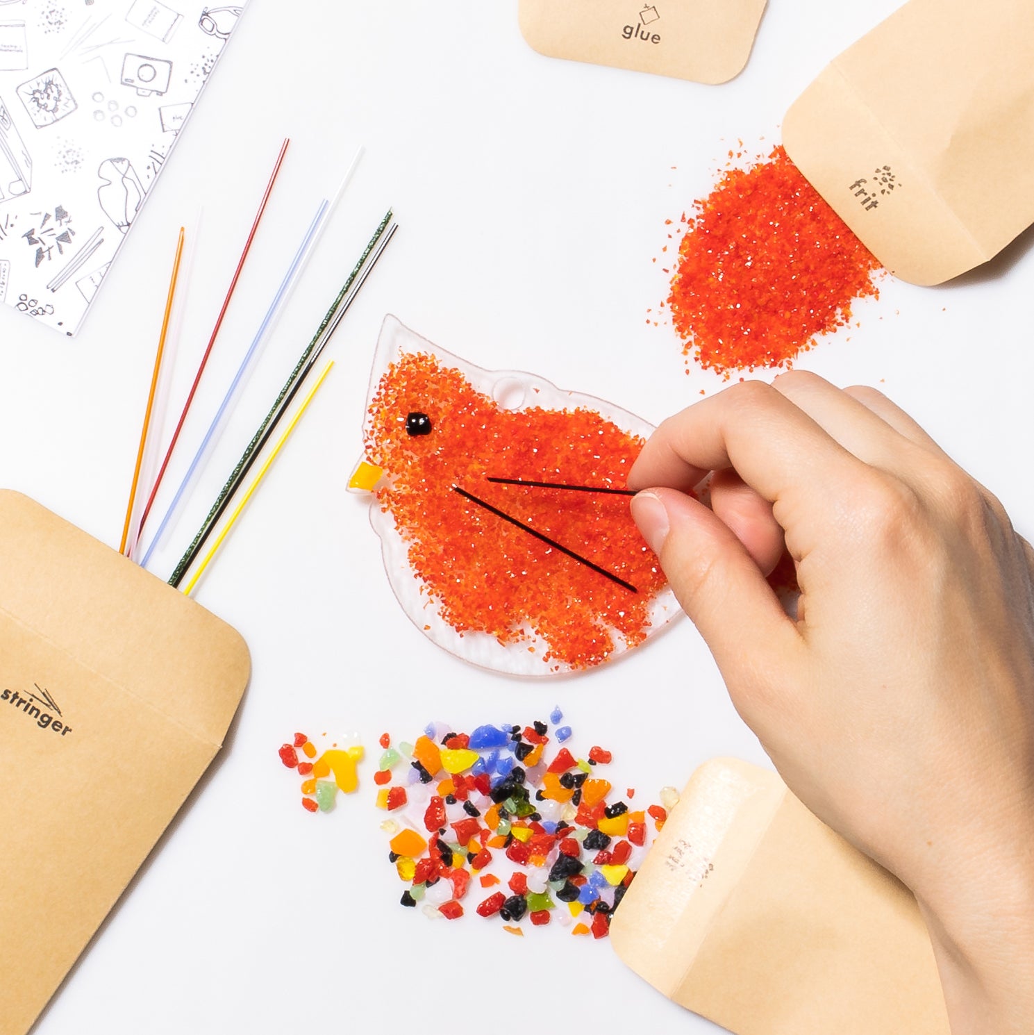 Cardinal Suncatcher Kit